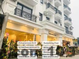 Vị trí Anova 2 Hotel cách sân bay Nội Bài khoảng 5–7 phút lái xe