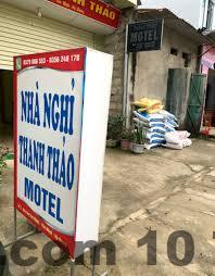 Đường Trần Hưng Đạo Yên Minh nơi nhà nghỉ Thanh Thảo tọa lạc, thuận tiện ăn uống và di chuyển