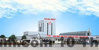 Không gian chung nhỏ tại Hotel Sao Mai Đông Anh, không có hồ bơi hay gym