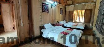 Bữa sáng tại homestay với các món ăn đặc sản vùng cao