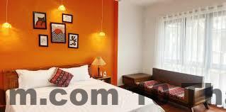 Một bữa sáng đơn giản nhưng đầy đủ tại Nhà nghỉ HOLIDAY.