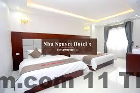 Phòng khách sạn Như Nguyệt 3 với không gian rộng rãi, sạch sẽ và tiện nghi đầy đủ