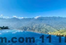 Hồ bơi ngoài trời tại Scenery Hotel – Cần bảo dưỡng thường xuyên