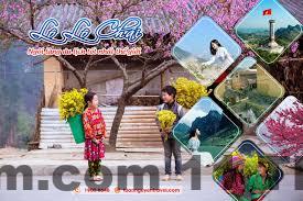 Khu vực sinh hoạt chung đơn giản tại khách sạn Hoa Anh Đào Lai Châu