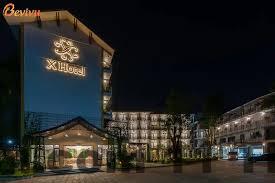 Khu vực buffet sáng khách sạn Thái Nguyên VVMI