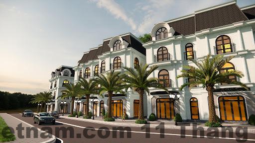 Khu vực xung quanh Khách sạn Đông Kinh Lạng Sơn về đêm