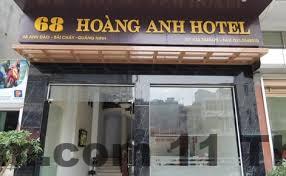 Khu vực lễ tân khách sạn Hoàng Anh với phong cách đơn giản
