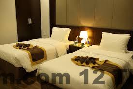 Không gian ăn sáng tại Mộc Trà Hotel, đầy đủ các món ăn đa dạng.