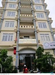 Khu vực lễ tân khách sạn Xuân Phương Cô Tô