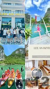 Khu vực lễ tân Lê Anh Hotel Vân Đồn