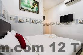 Không gian xung quanh Khách sạn Hoa Hồng trên trục đường chính Đoan Hùng