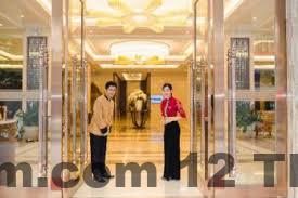 Khu vực lễ tân Mp Hotel Bắc Ninh