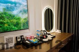 Không gian tiện ích cơ bản tại Azoma Hotel, phù hợp khách công tác