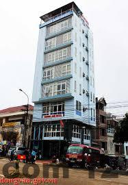 Khu vực lễ tân Trúc Nhân Hotel Đồng Văn, không gian nhỏ gọn, phong cách gia đình