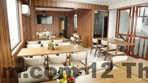 Khu vực ăn sáng đơn giản tại Khách sạn Bảo Ngọc Cao Bằng