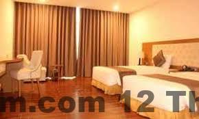 Khung cảnh yên tĩnh, gần gũi với thiên nhiên của khách sạn Hùng Dũng.