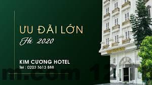 Khu vực lễ tân Khách sạn Kim Cương Lào Cai với thiết kế đơn giản