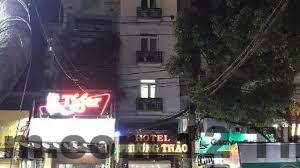 Khu vực lễ tân Phương Thảo Hotel với phong cách đơn giản, thân thiện