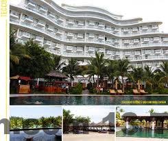 Hồ bơi tại khách sạn – Không gian sạch sẽ nhưng có diện tích khá nhỏ.