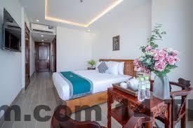Khu vực ăn sáng đơn giản tại Quynh Hoa Hotel Apartment