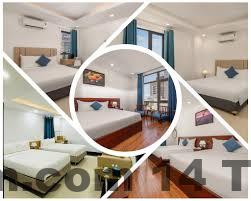 Khu vực ăn sáng đơn giản tại Sea Near Me Hotel Danang