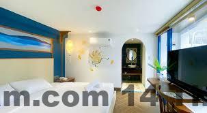 Khu vực ăn sáng buffet đơn giản tại Sujet Center Hotel by Haviland