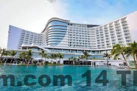 Khu vực ăn uống đơn giản tại khách sạn Quang Minh Đồ Sơn