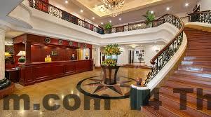 Khu vực ăn uống đơn giản tại DT Hotel Hải Phòng