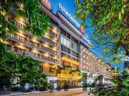 Không gian chung tại LINN HOTEL Bắc Giang nhỏ gọn, thiên về công năng
