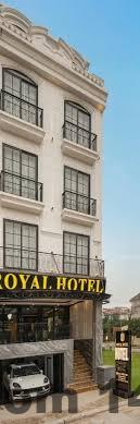 Không gian hành lang khách sạn Kim Thành, thiết kế đơn giản