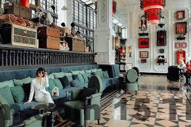 Khu vực lễ tân Khách Sạn Nhật Tân Thăng Long