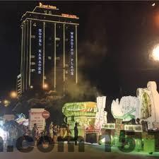 Khu vực ăn uống đơn giản tại Khách sạn Royal Tuyên Quang