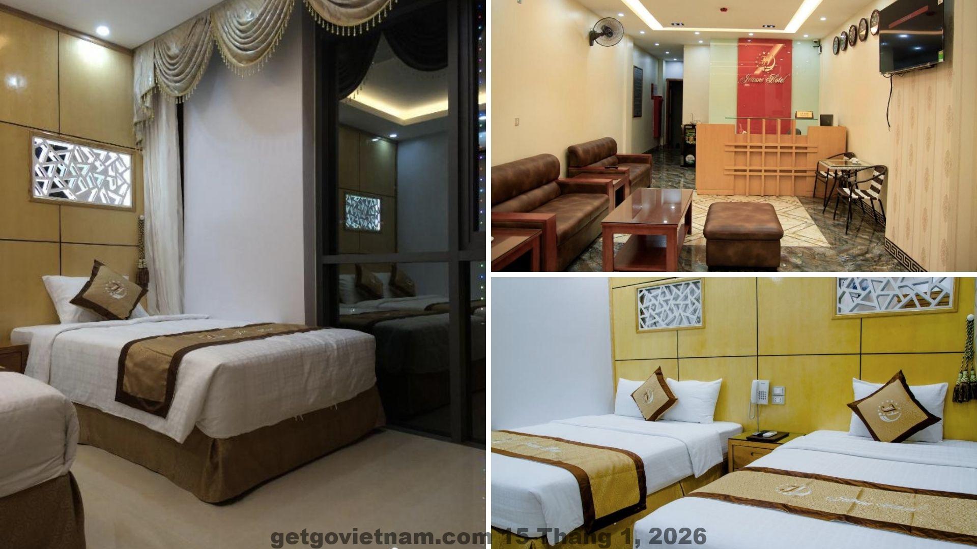 Nhân viên lễ tân tại Jeanne Hotel CaoBang