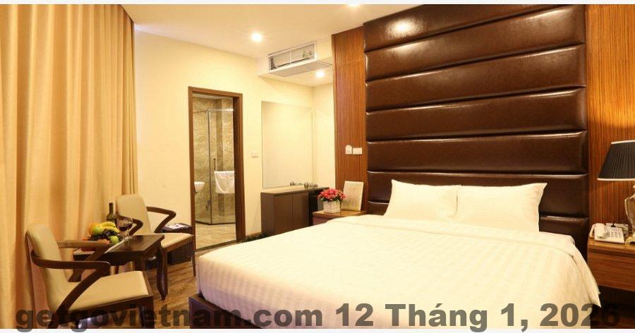Không gian chung Au Viet Hotel Hanoi đơn giản, phù hợp phân khúc giá tầm trung