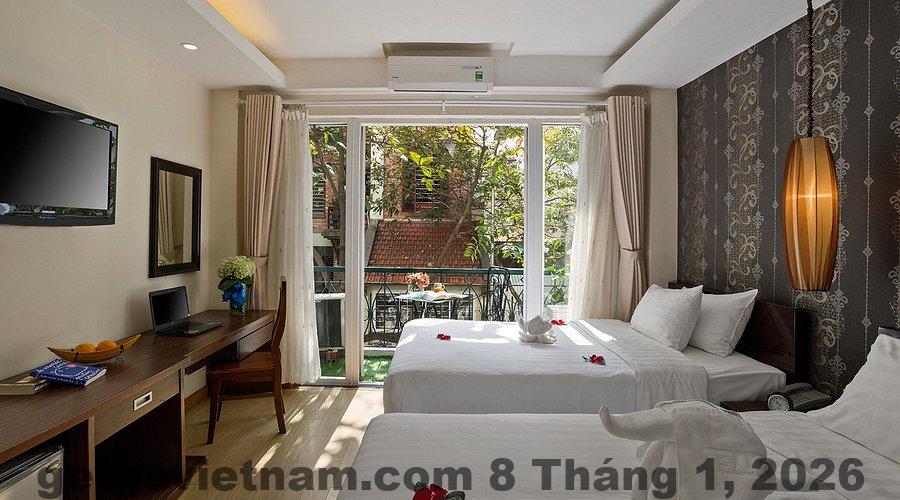Nhân viên tại Hanoi Inner Hotel luôn thân thiện và nhiệt tình phục vụ