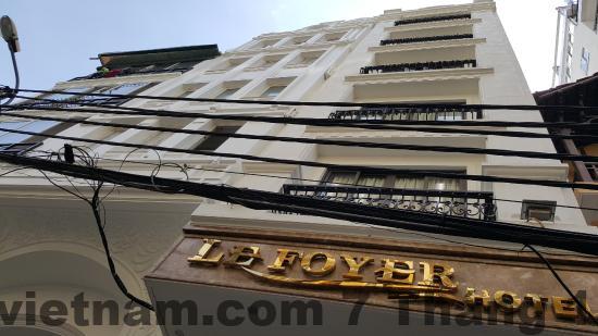 Khu vực ăn sáng khách sạn Le Foyer Hà Nội