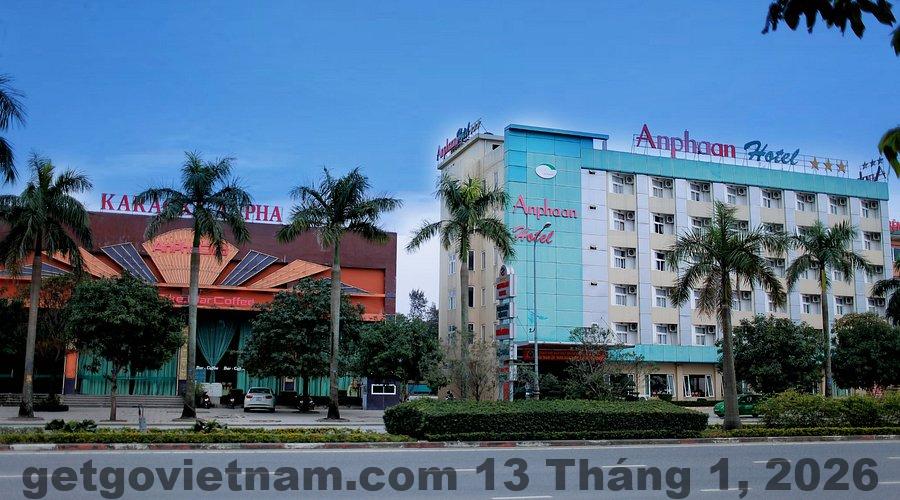 Bữa sáng tại Khách sạn Anphaan - Đa dạng món ăn truyền thống và phương Tây