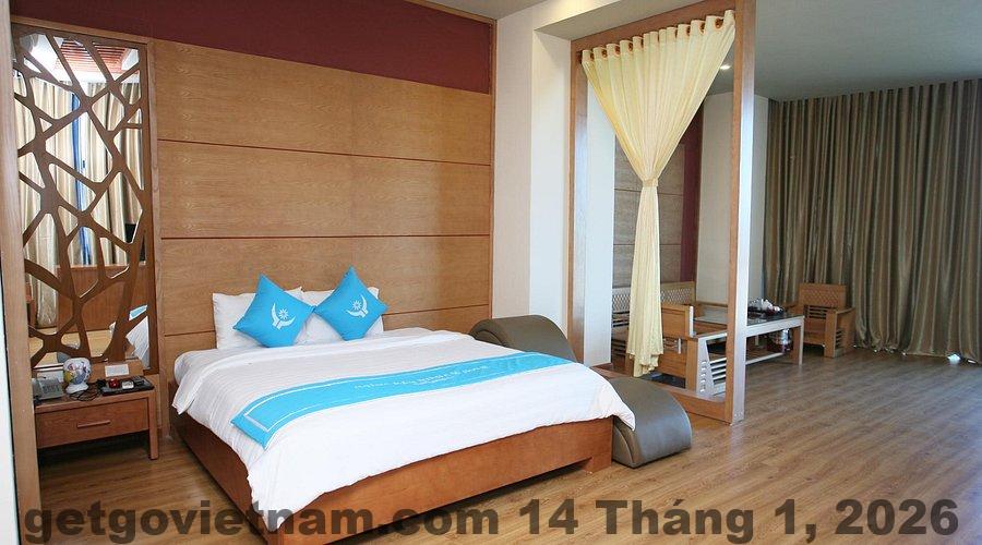 Không gian chung tại Khách sạn Hoàng Mấm Thái Nguyên