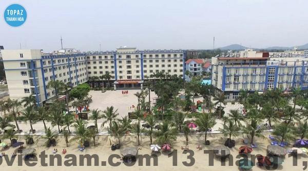 Phòng nghỉ tại khách sạn với không gian thoải mái, sạch sẽ.