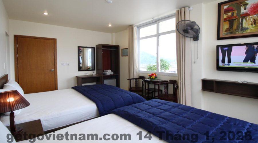 Phòng nghỉ tiêu chuẩn tại Cát Bà Dream Hotel với nội thất đơn giản và diện tích vừa phải