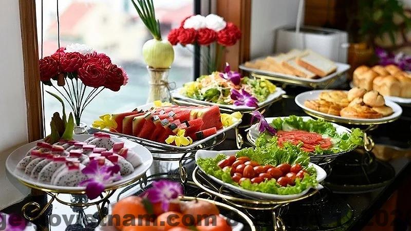 Khu vực ăn sáng tại Centre Point Hanoi Hotel