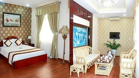 Không gian sinh hoạt chung Khách sạn Công đoàn Thanh Bình Đà Nẵng