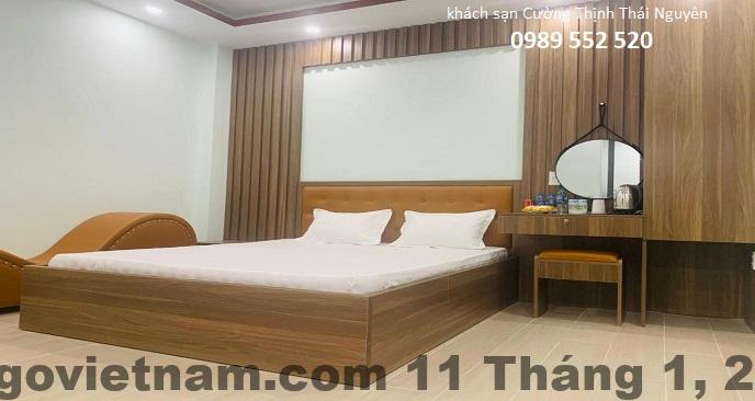 HOTEL Cường Thịnh Thái Nguyên Review 2026: Ở tiện cho công tác, chưa hợp nghỉ dưỡng 2 Mặt tiền HOTEL Cường Thịnh Thái Nguyên nằm trên đường Nguyễn Văn Cừ, dễ nhận diện và thuận tiện di chuyển