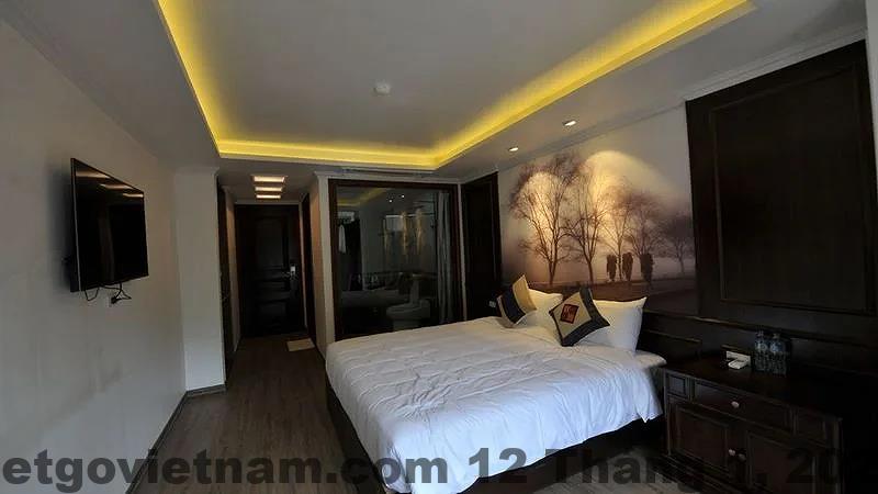 Khu vực nhà hàng và buffet sáng tại Khách sạn Delta Sapa