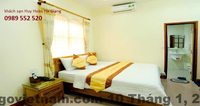 Vị trí Khách sạn Huy Hoàn Hà Giang gần quảng trường và các tuyến đường chính trong thành phố