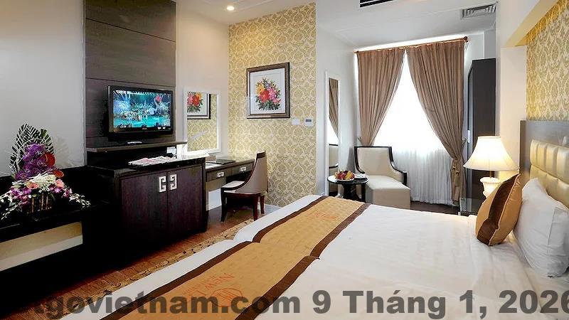 Không gian phòng Khách sạn New Era Hà Nội