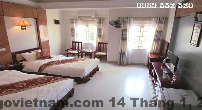 Vị trí Khách sạn Hương Bình Ruby trên đường Nguyễn Chí Thanh, Điện Biên