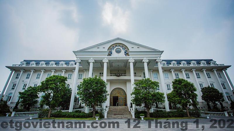 Khu vực nhà hàng và buffet sáng tại Trung Du Hotel