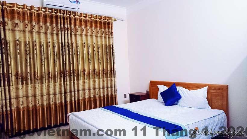 Tổng thể khách sạn Tây Hồ Tam Đảo với quy mô vừa