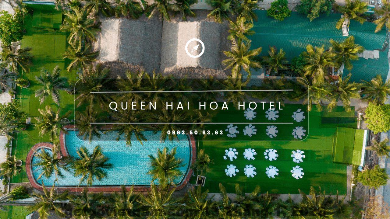 Một trong những nhân viên phục vụ tại Biển Hải Hòa Queen Hotel, luôn thân thiện và tận tình với khách hàng